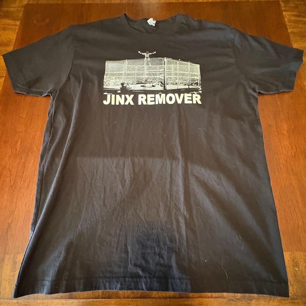 Jinx Remover‎ Graphic Tee Black Wrestling Cage Match Shirt